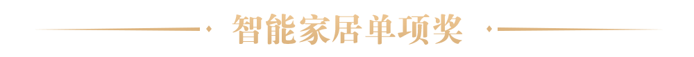 智能家居單項(xiàng)獎(jiǎng)